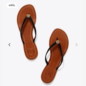 Tory Burch Terra Thong Sandal Black